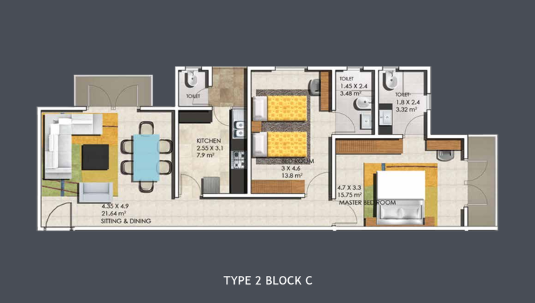 Type 2 Block C